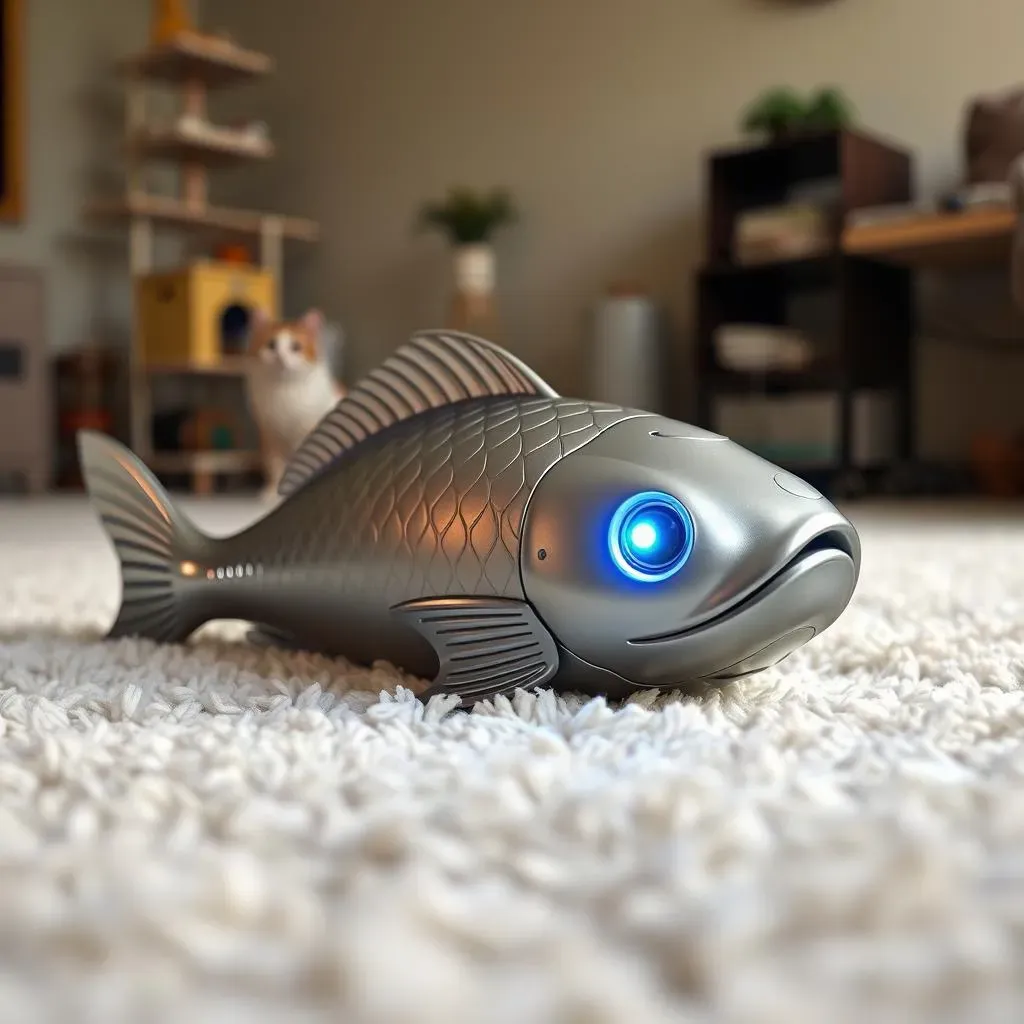 Amazing Electronic Cat Fish Toy