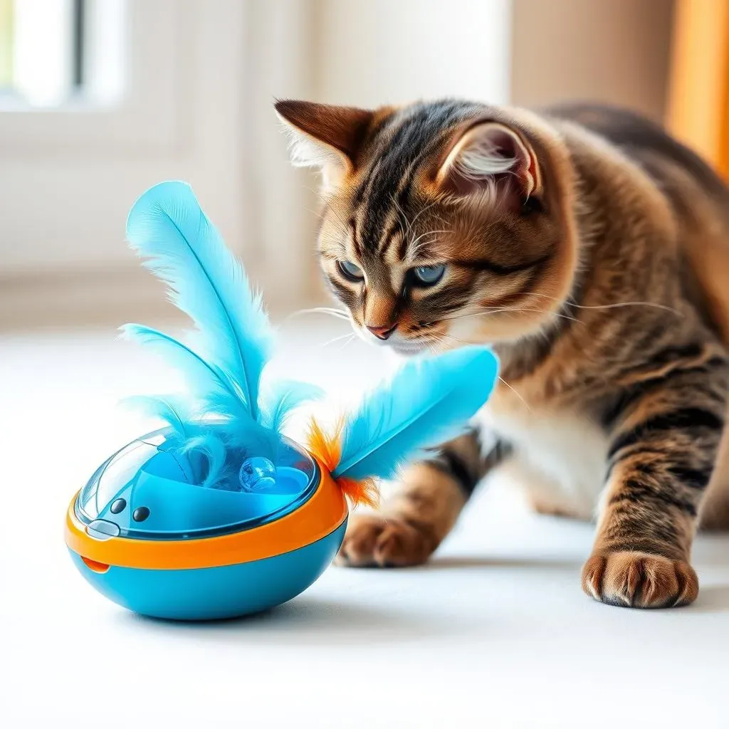 Amazing Electronic Feather Cat Toys