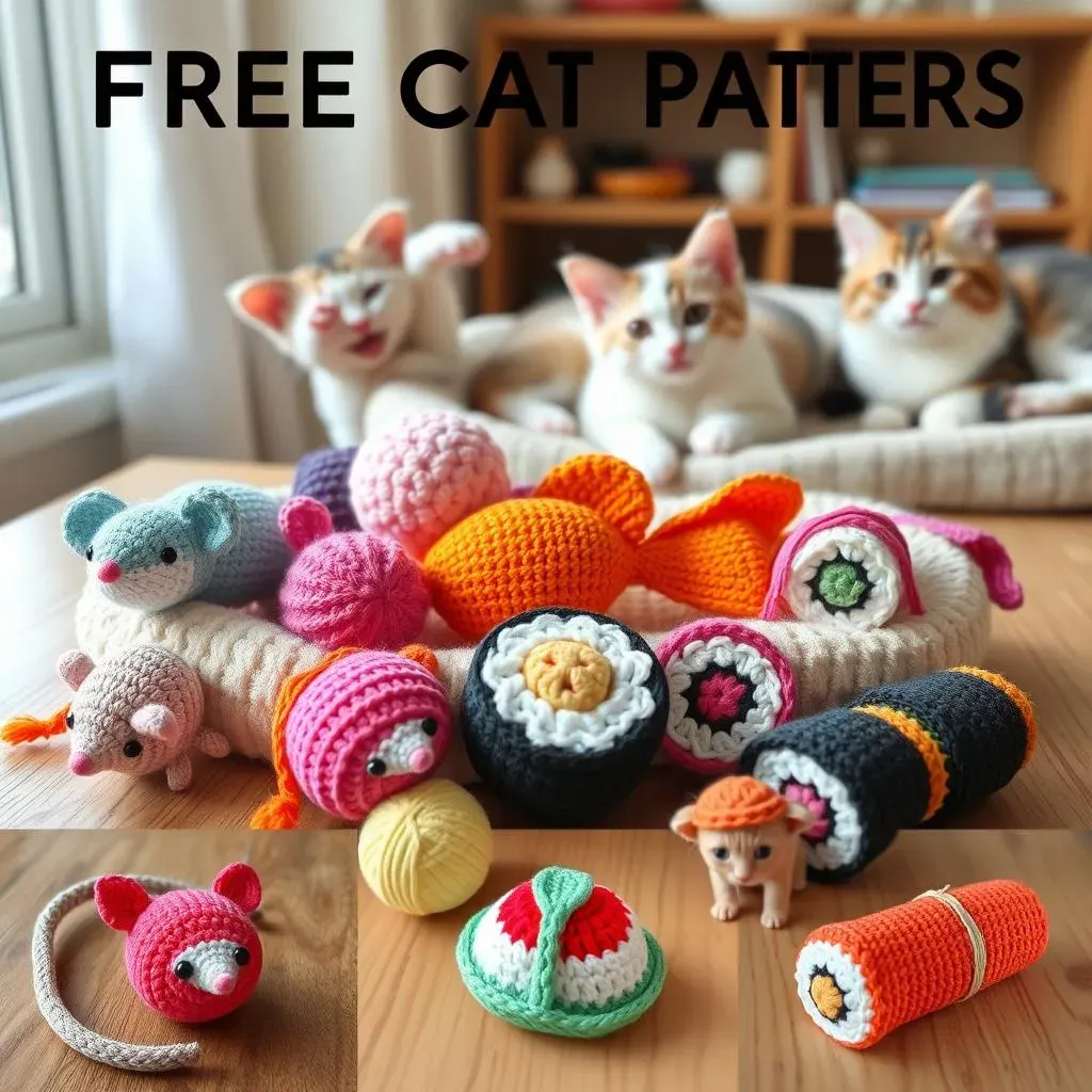Endless Fun: 15+ Free Crochet Cat Toys Patterns Your Cat Will Love