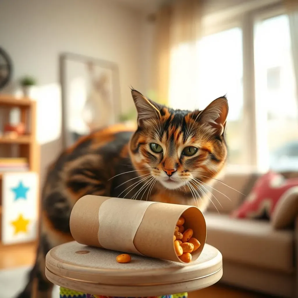 Enrichment: Homemade Cat Toys from Toilet Paper Rolls for Play and Problem Solving