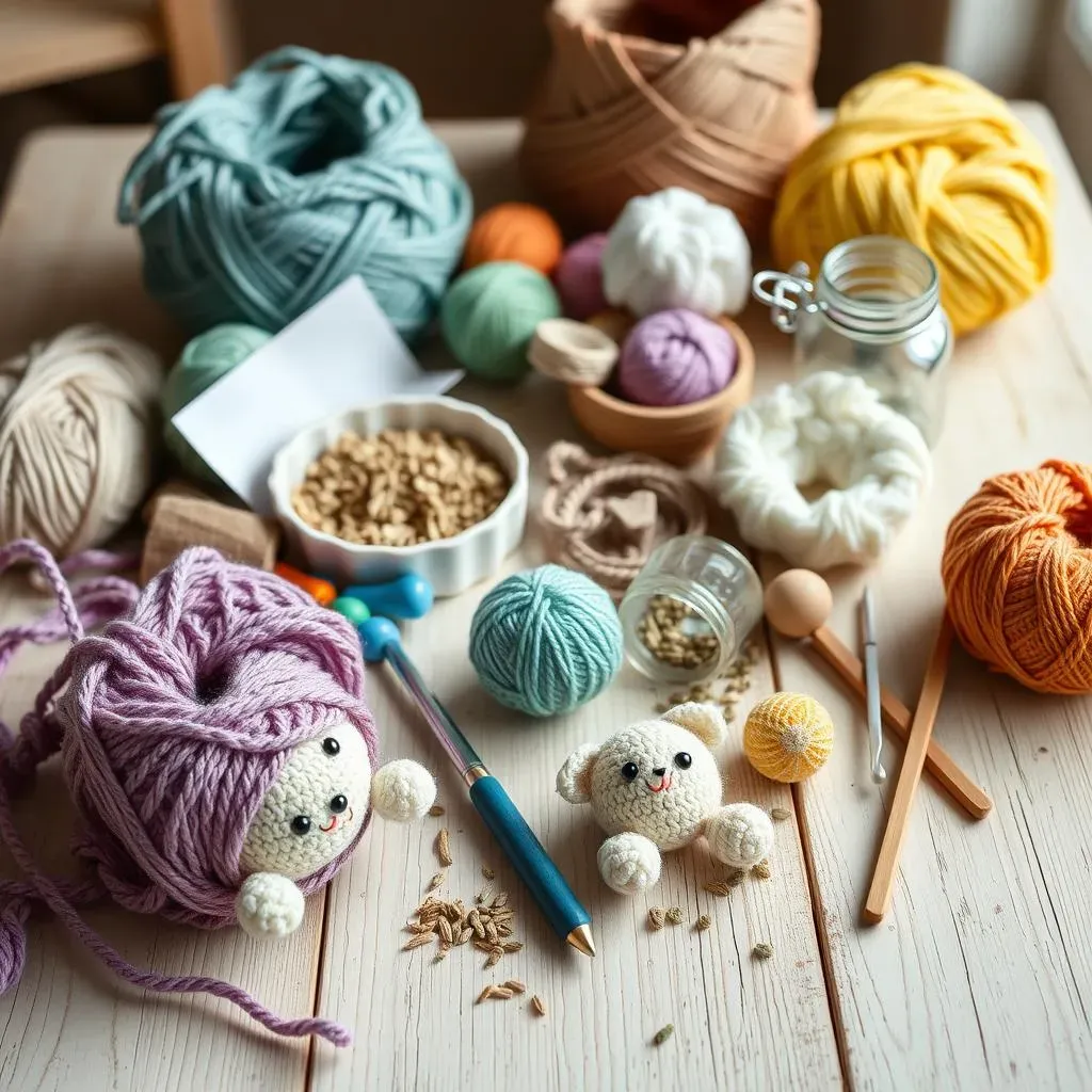 Essential Materials and Tools for Crafting Crochet Catnip Toys