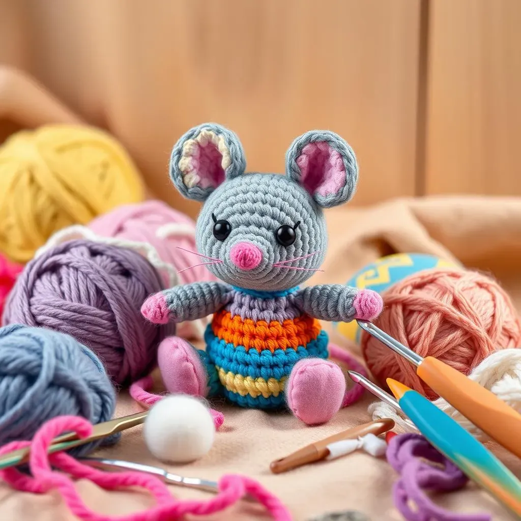Essential Materials for Your Crochet Cat Toy Mouse