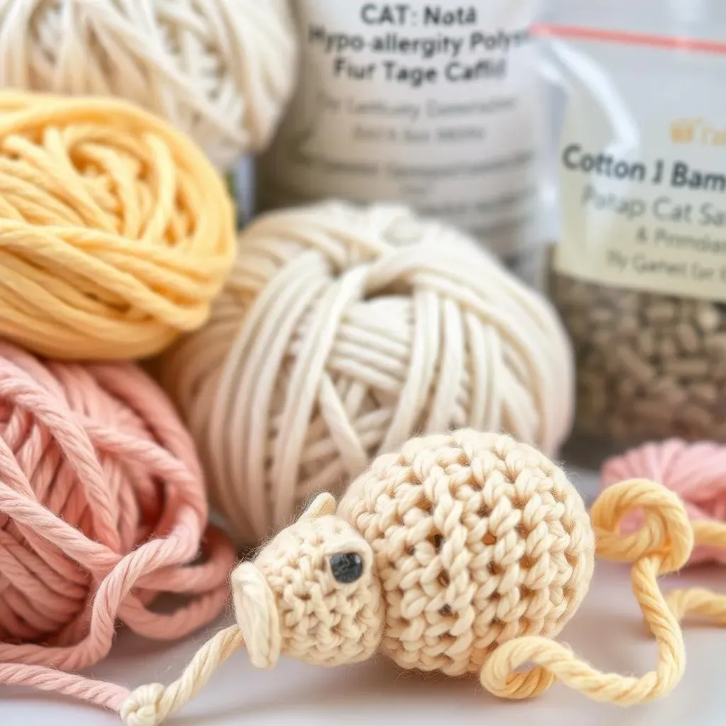 Essential Yarns and Materials for Safe Crochet Cat Toys
