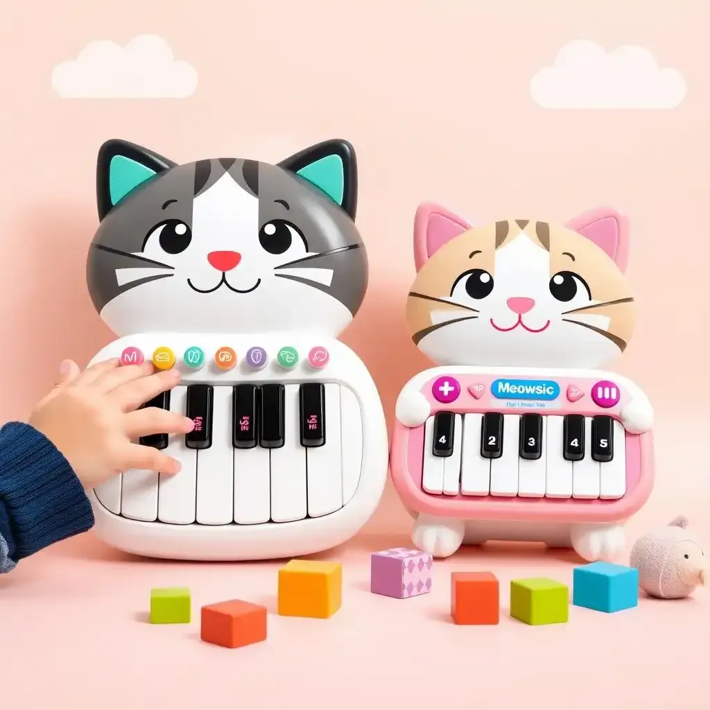 Exploring The Features Of The B Toys Cat Keyboard Meowsic And Mini Meowsic