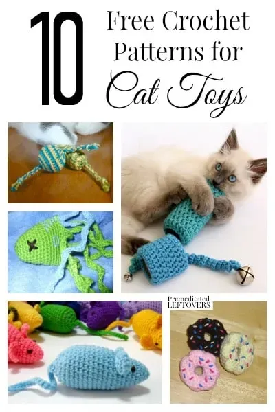 Easy free crochet patterns for cat toys your cat will love