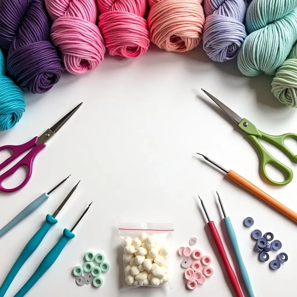 Gathering Your Supplies to Crochet a Cat