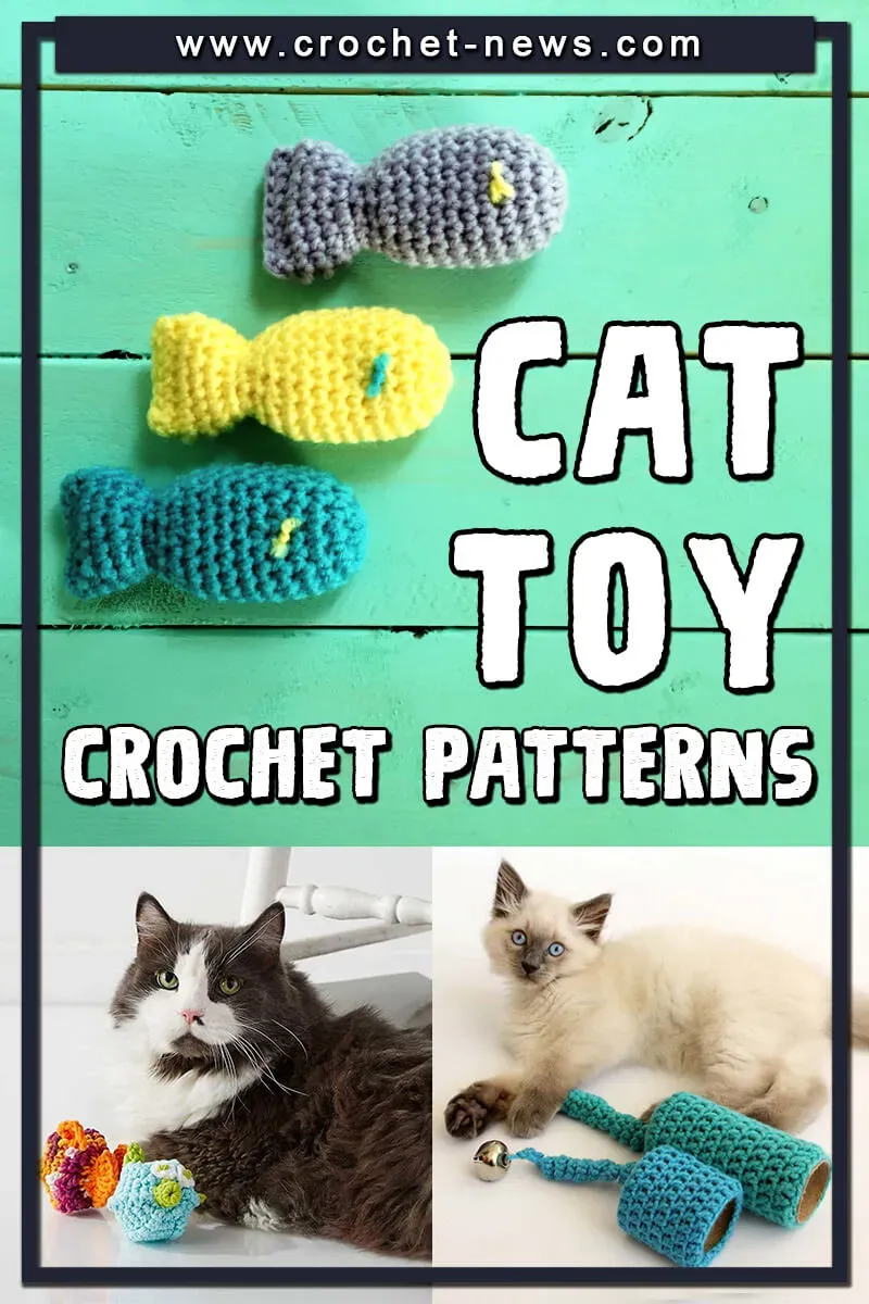 Grab Your Hook: BeginnerFriendly Easy Cat Toy Crochet Patterns