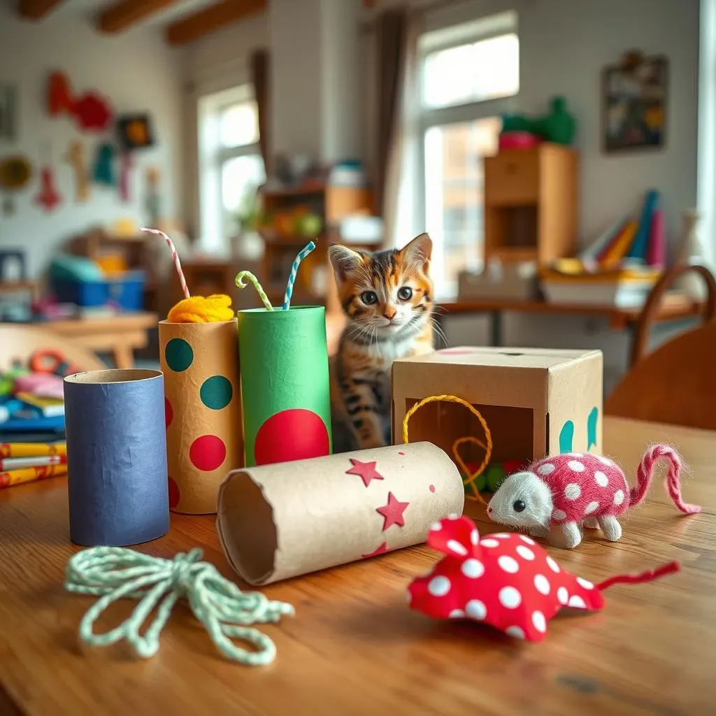 Amazing Homemade Cat Toys for Kittens