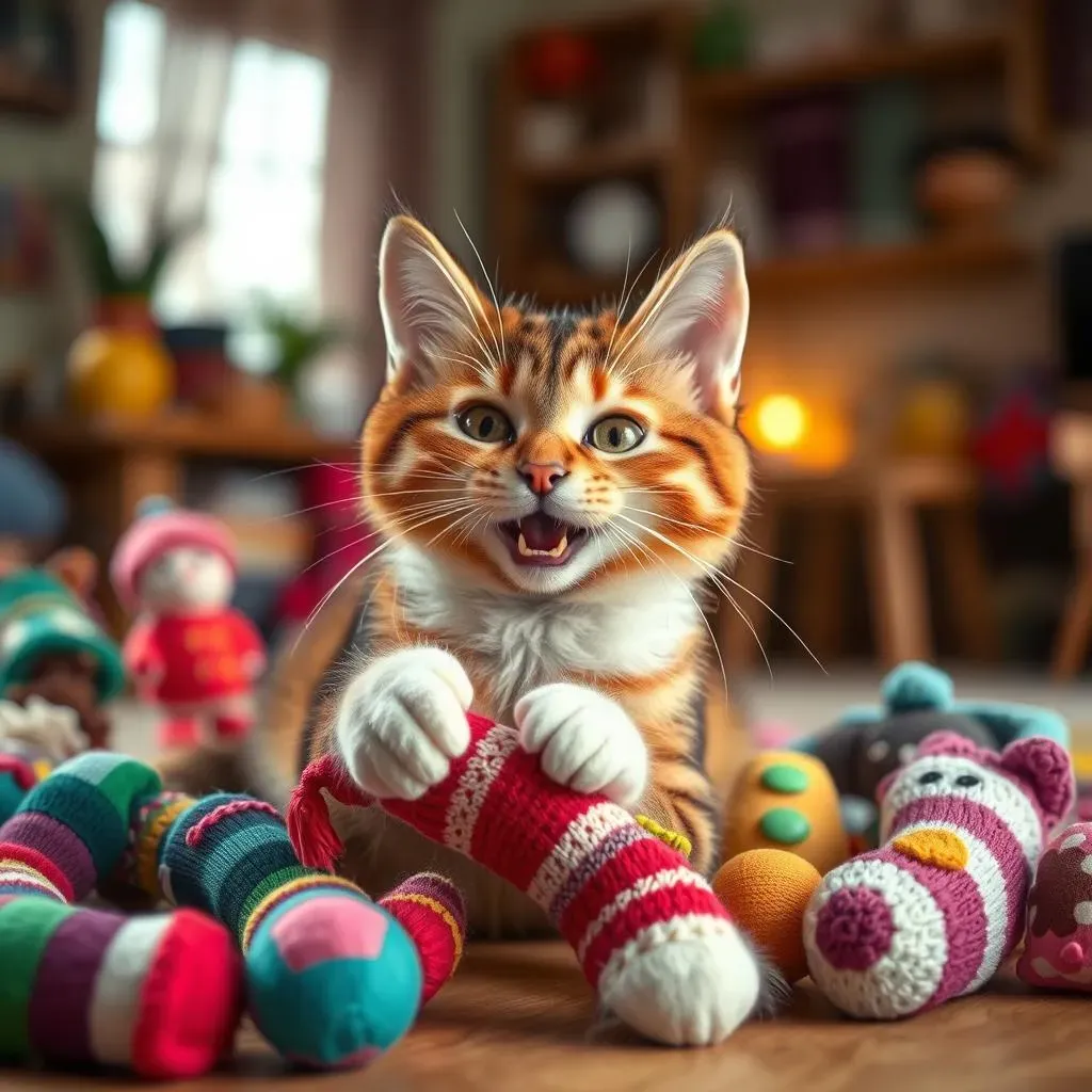 Amazing Homemade Cat Toys from Socks