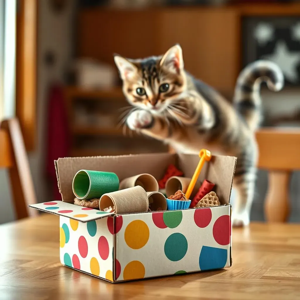 Amazing Homemade Cat Treat Toys