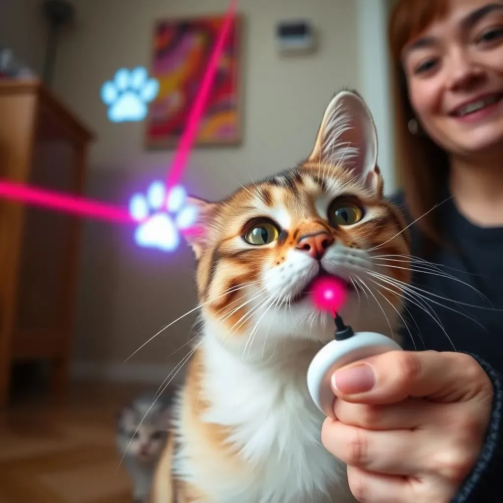 How to Use a Paw Beam Laser Cat Toy Safely