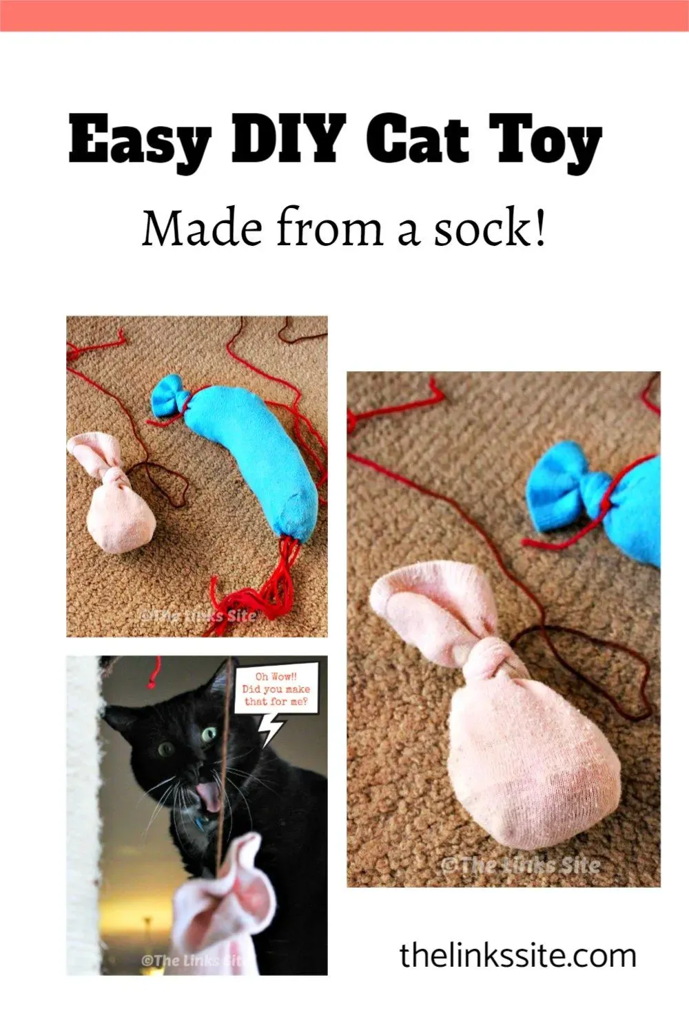 Keeping Homemade Cat Toys from Socks Safe and Fun