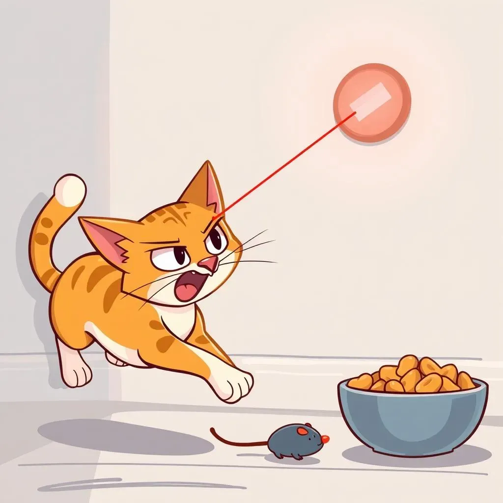 Laser Toys: Exercise, Mental Stimulation, and the Importance of a Real Reward