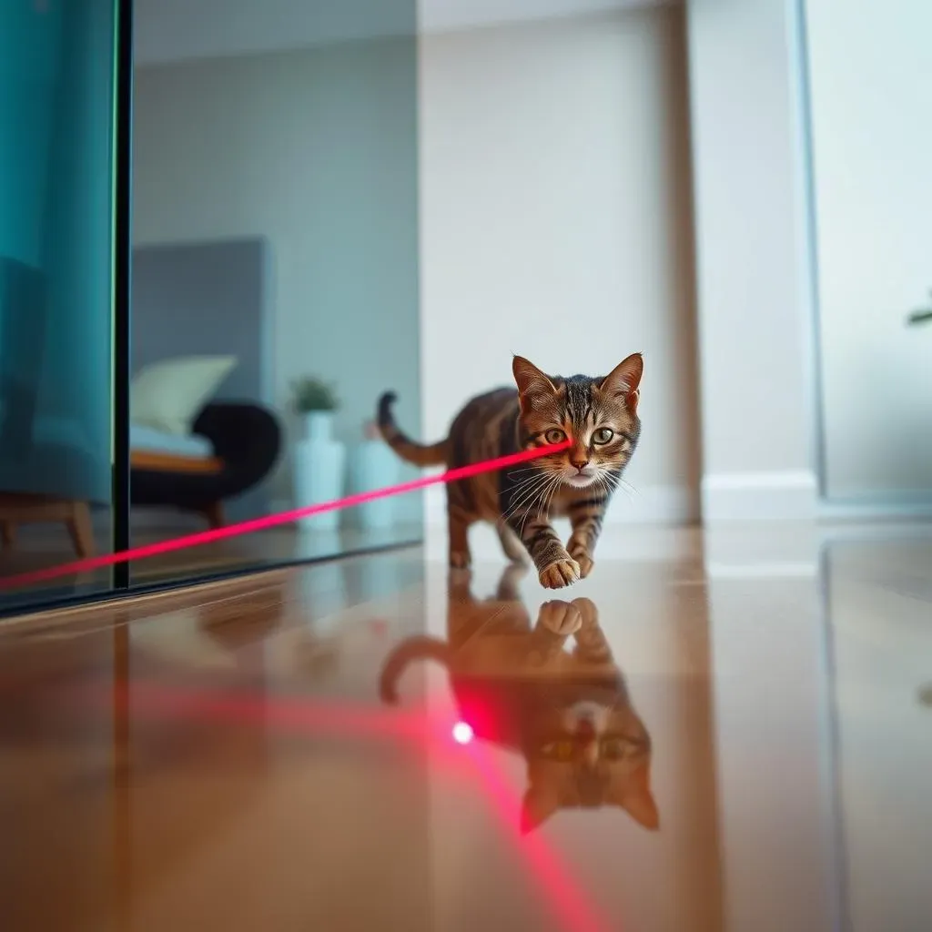 Amazing Moving Laser Cat Toy: Unleash Your Cat's Inner Hunter