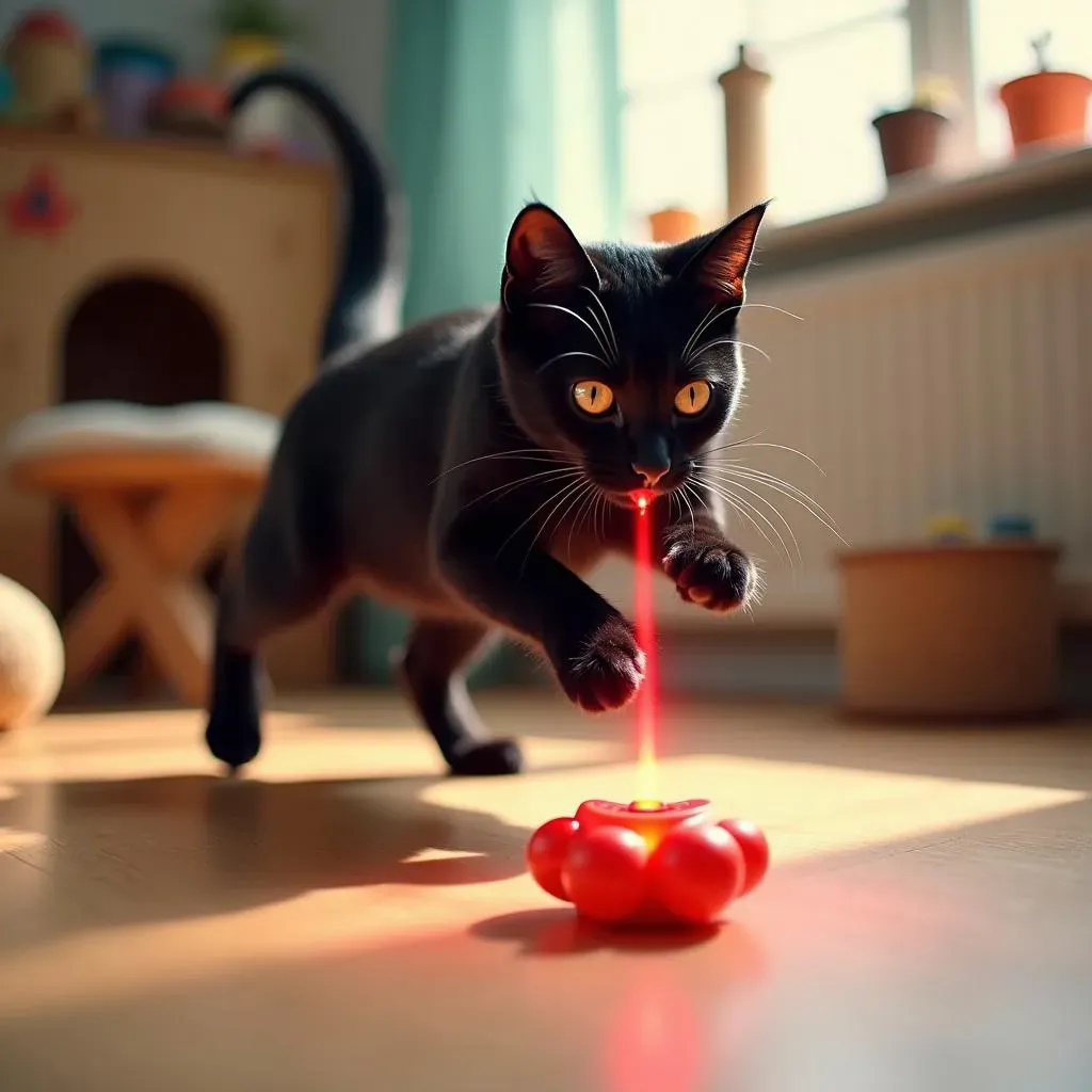 Unleash Fun with Paw Beam Laser Cat Toy: A Powerful Playtime!