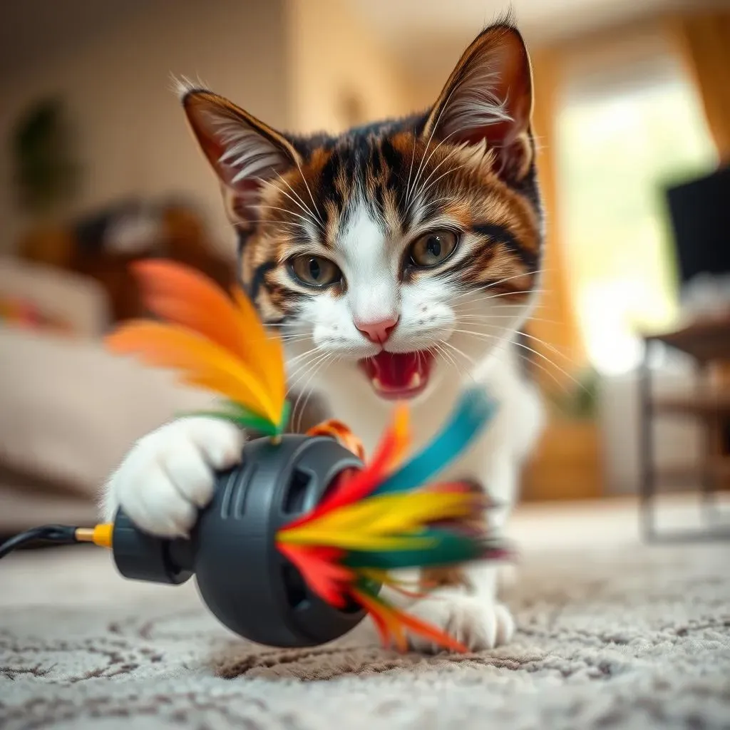 Amazing Petlinks Rowdy Rustler Electronic Motion Cat Toy