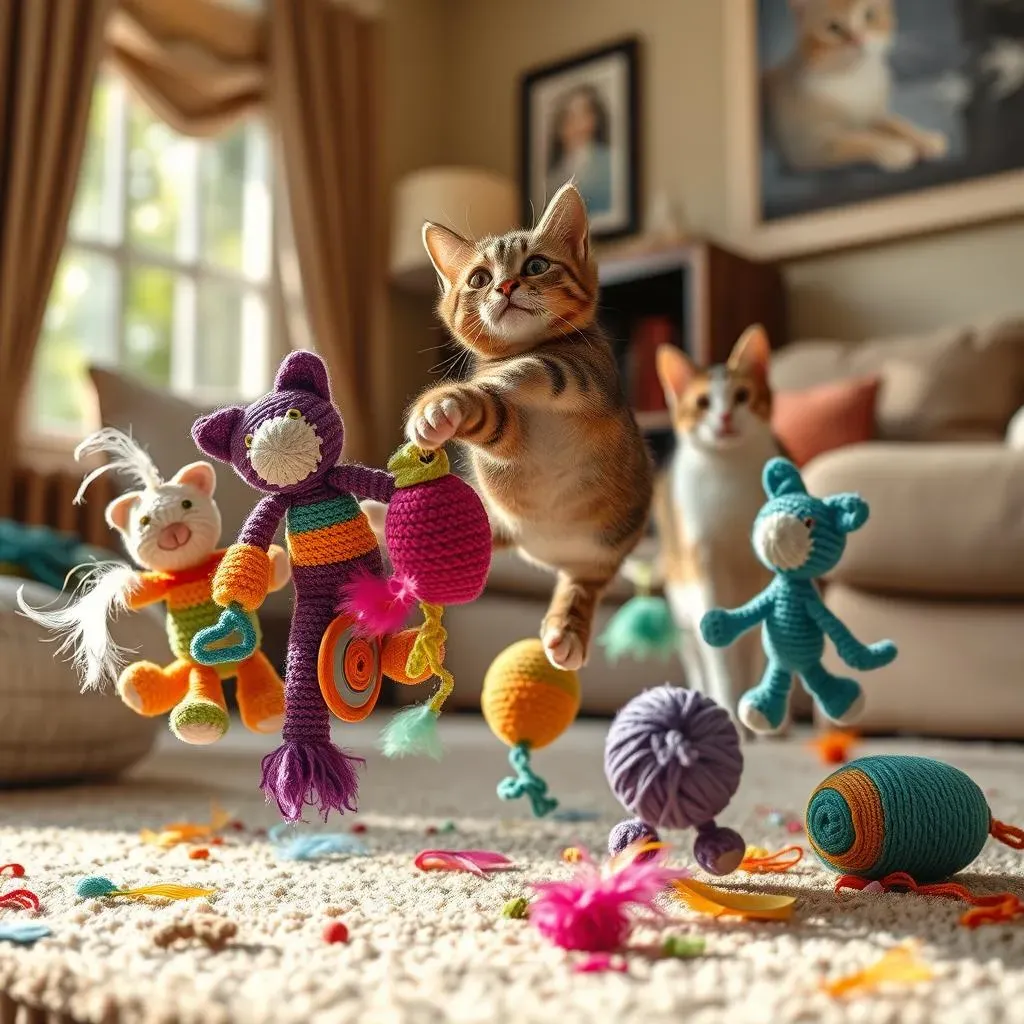 Playful Crochet Cat Toys for Endless Entertainment