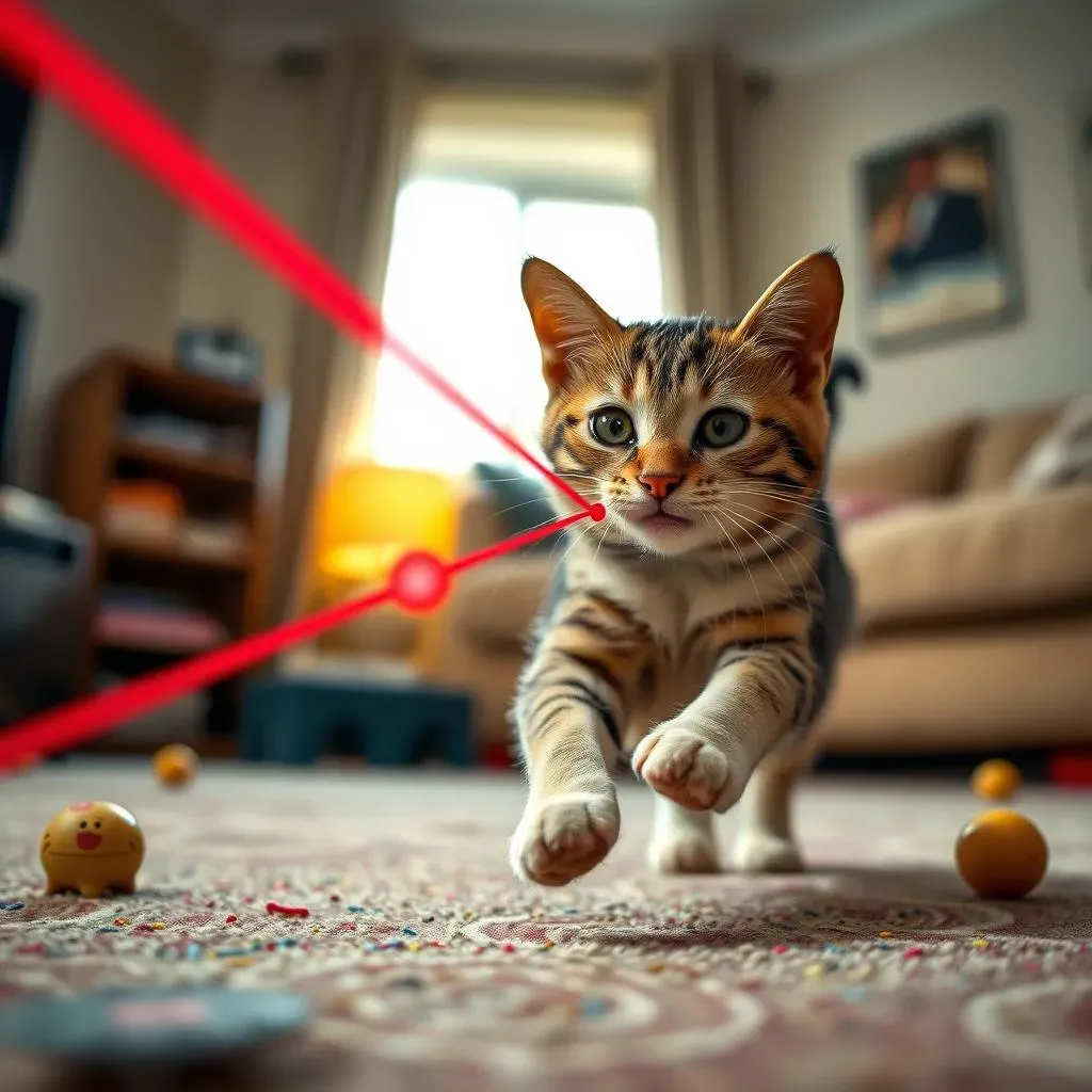 Safe and Engaging Play with Cat Laser Toy Targets