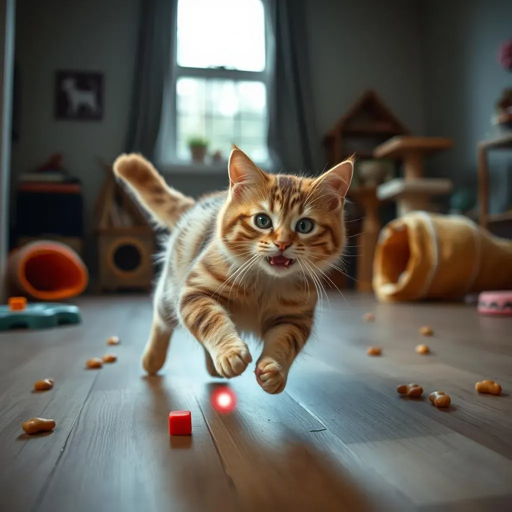 Safe and Engaging Play with Your Cat Laser Toy