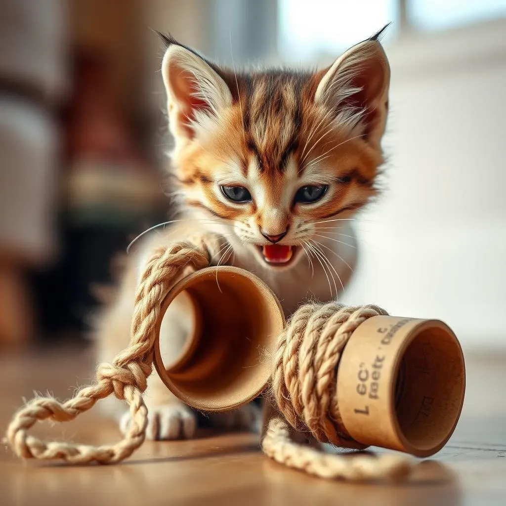 Safe & Engaging Homemade Cat Toys for Kittens: Avoiding Hazards