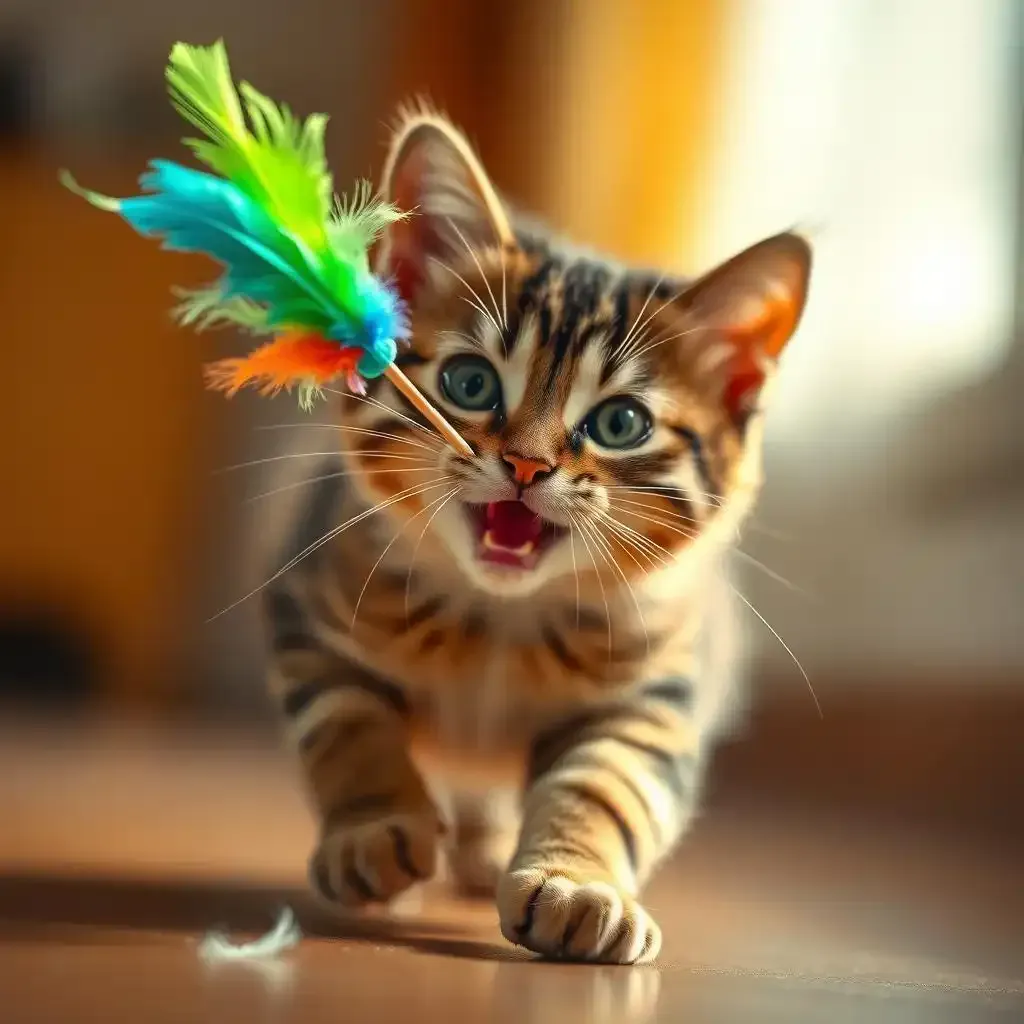 Safety And Enrichment Maximizing Fun With Feather Teaser Toys