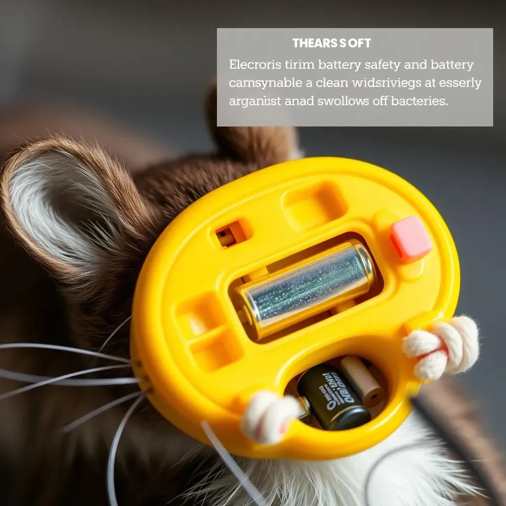 Safety and Maintenance of Electronic Mouse Cat Toys