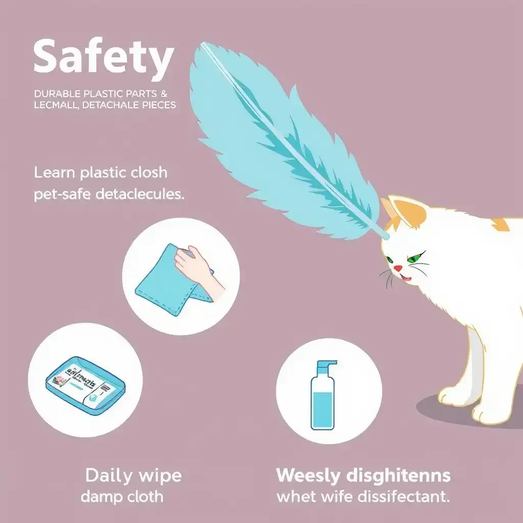 Safety And Maintenance Of Your Automatic Cat Toy Feather