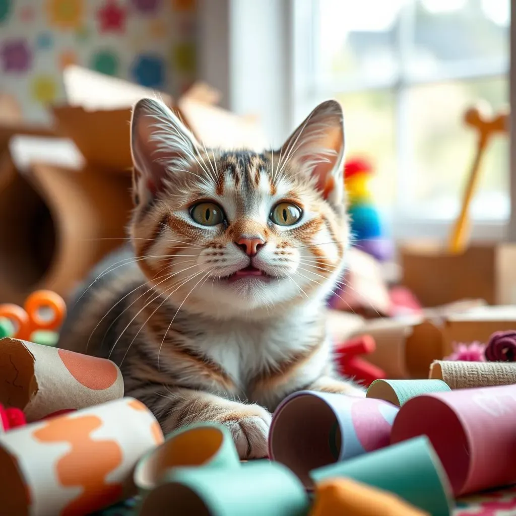 Safety First: Making Safe Homemade Cat Toys from Toilet Paper Rolls