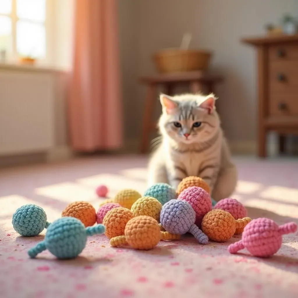 Safety Tips for Crochet Cat Toys and Ongoing Maintenance
