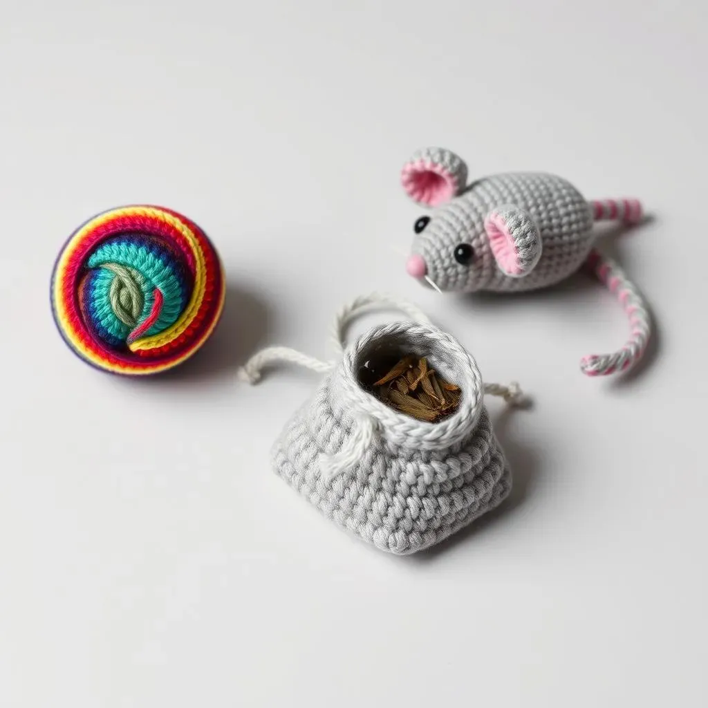 Simple Crochet Patterns for Beginners: Easy Cat Toys