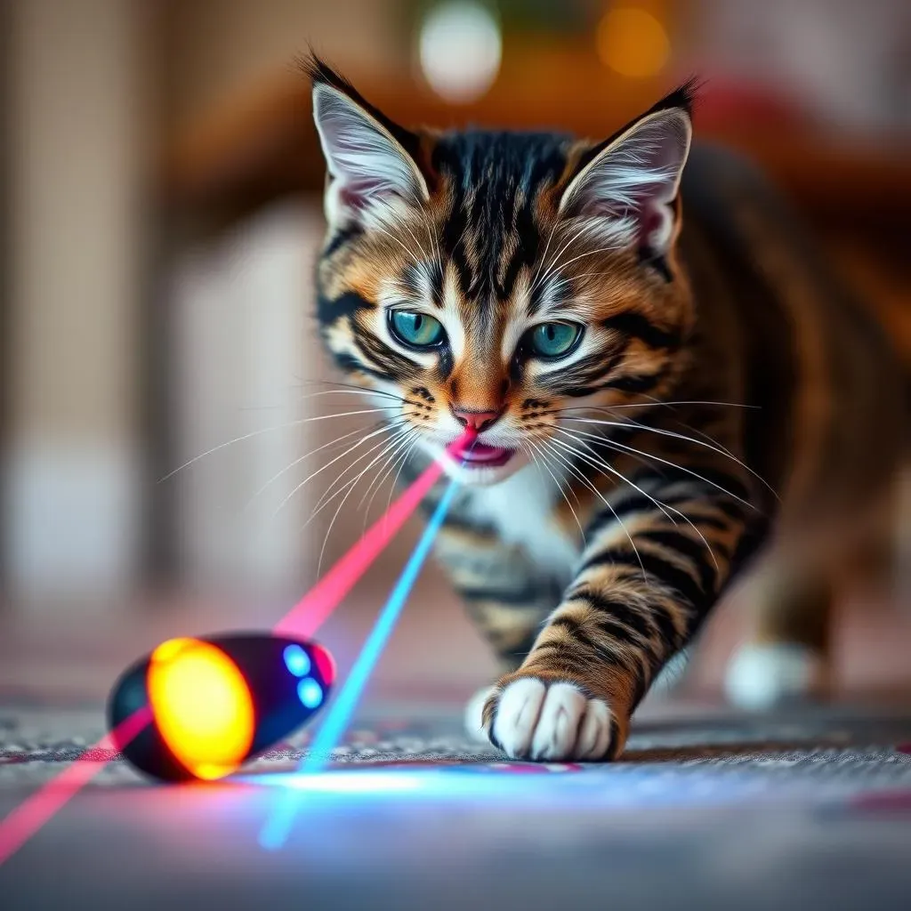 Amazing SmartyKat Loco Laser Electronic Light Cat Toy