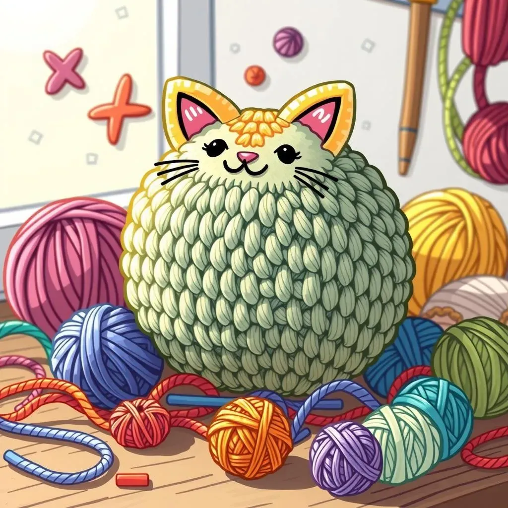 StepbyStep: The Ultimate Crochet Cat Ball Pattern