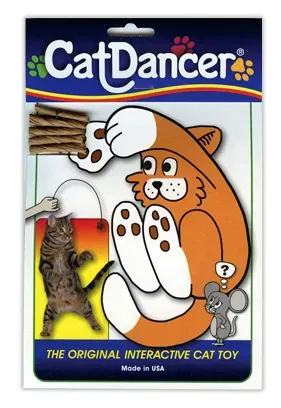 The Cat Dancer Original Interactive Cat Toy: Simple, Yet Revolutionary