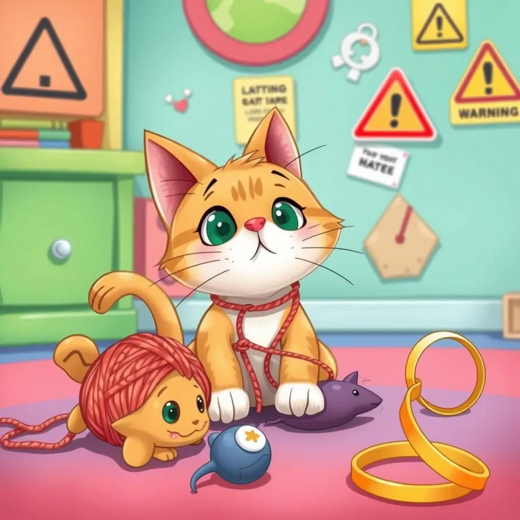 The Danger Zone: Toys to Avoid for Your Cat's Safety
