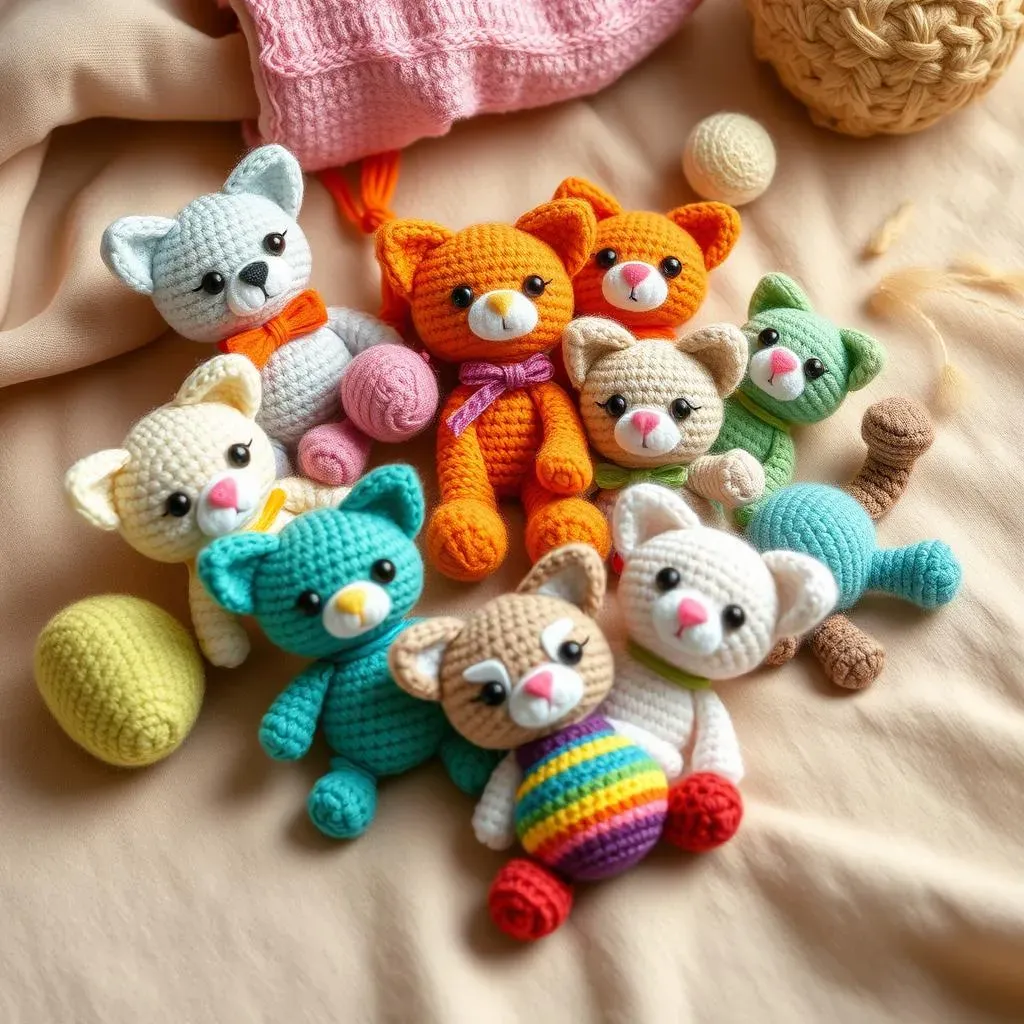 Tips and Tricks for Safe and Durable Crochet Cat Toys