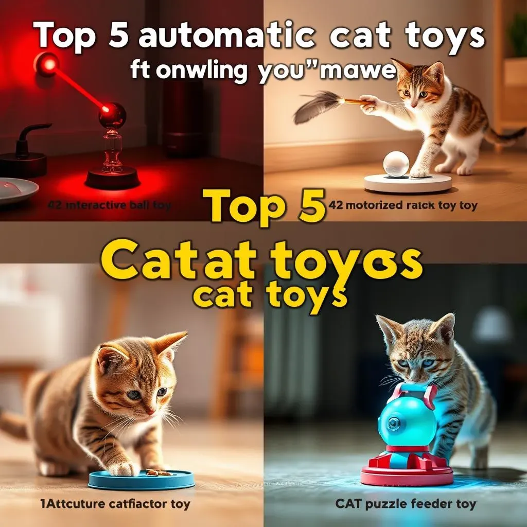 Top 5 Automatic Cat Toys for When You're Away