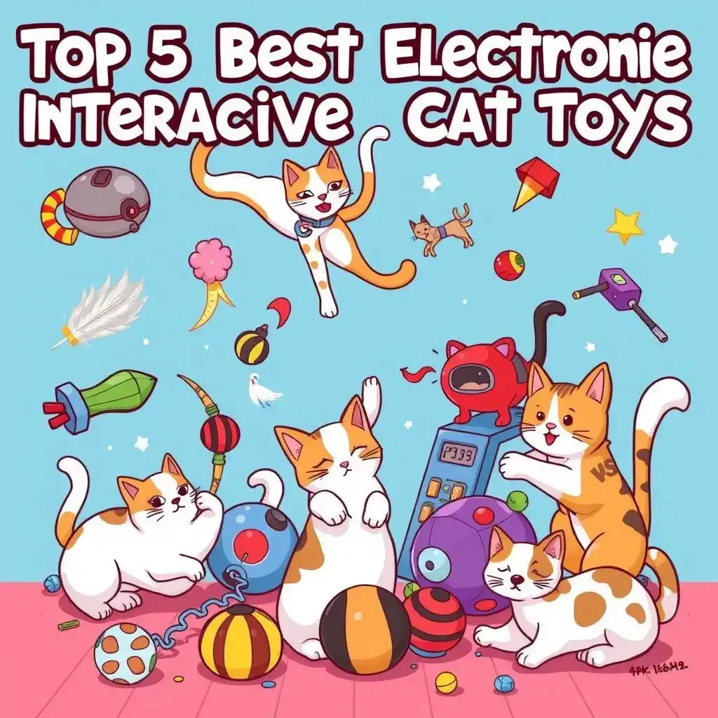 Top 5 Best Electronic Interactive Cat Toys For Endless Fun