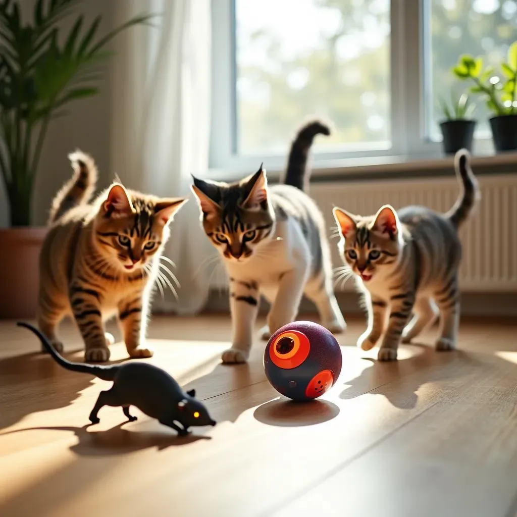 Top Interactive Toys for Cats Home Alone: Motion, Sound & Fun