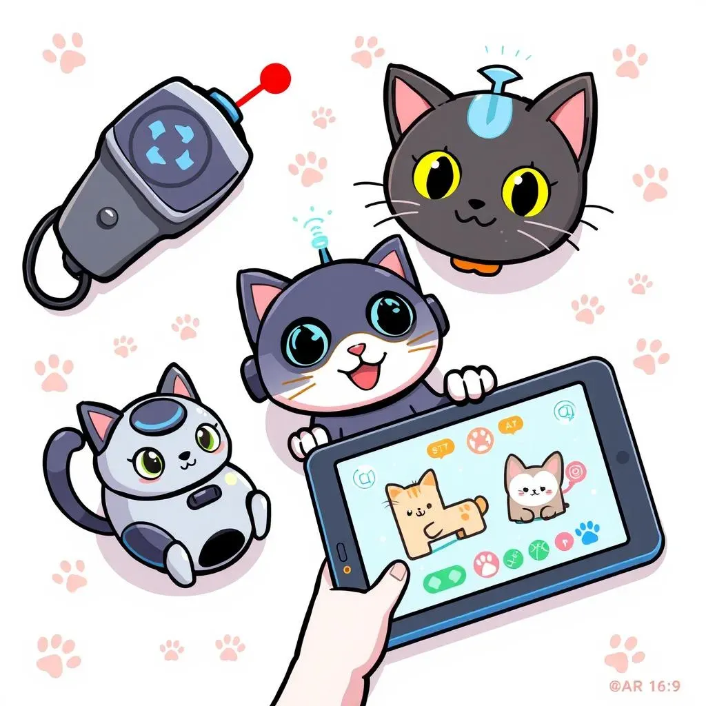 Types of Digital Cat Toys: From Lasers to Interactive Apps