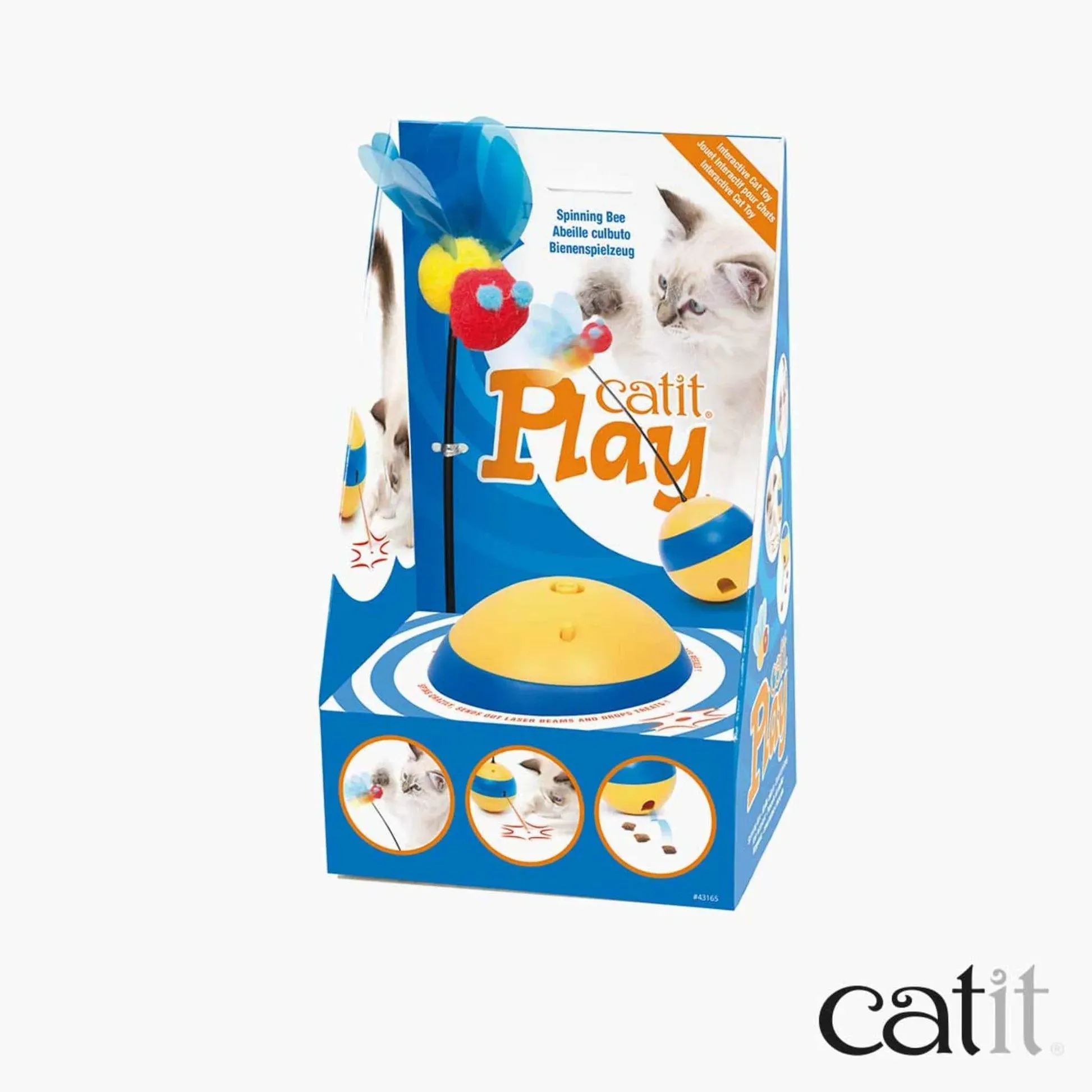 What Exactly is the Catit Play Spinning Bee Interactive Cat Toy?