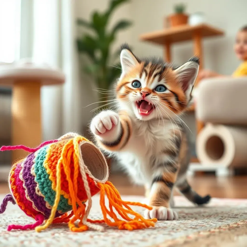 Why Cats Crave Play & The Crochet Cat Toy Toilet Paper Roll Solution