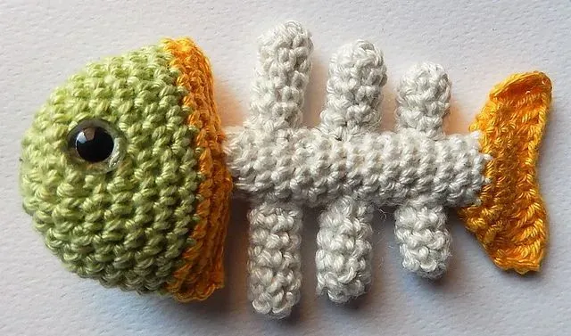 Why Crochet a Fish Bone Cat Toy for Your Feline Friend?