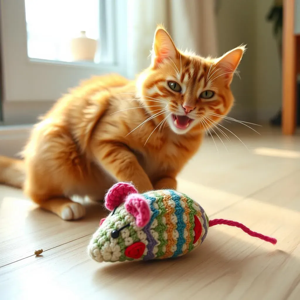 Why Crochet a Mouse Toy for Your Cat?