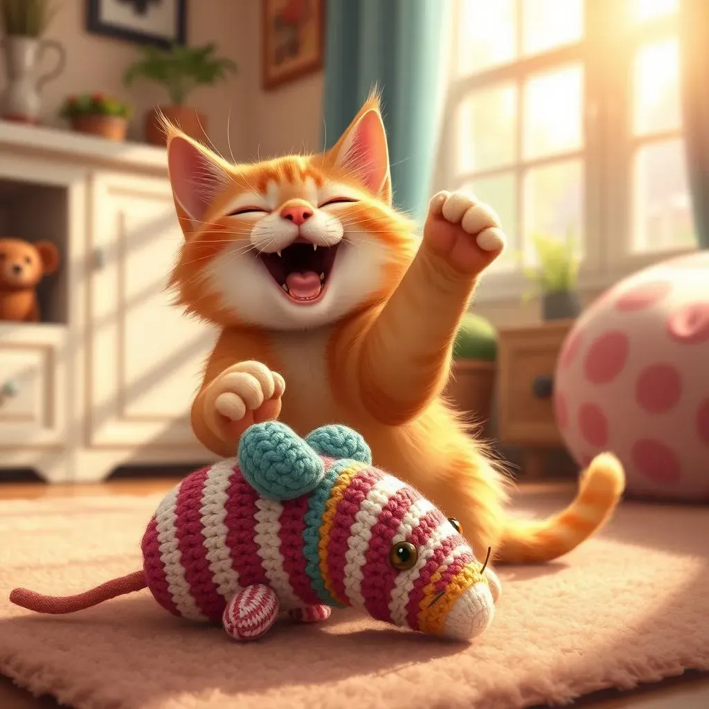 Why Crochet Cat Toys are a Feline's Best Friend