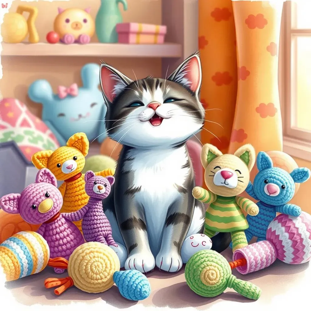 Why Crochet Cat Toys? Benefits and Beyond