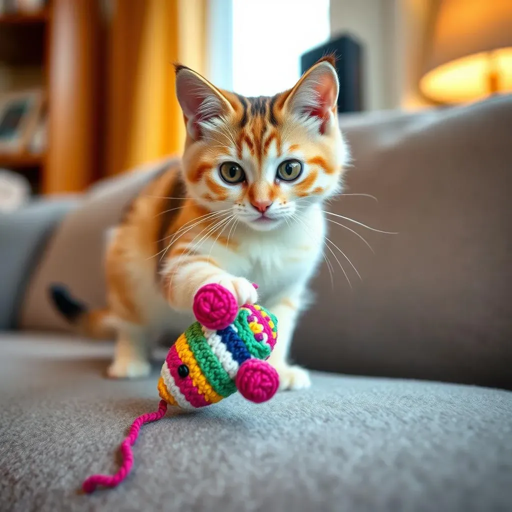 Why Your Cat Needs a Crochet Toy Mouse