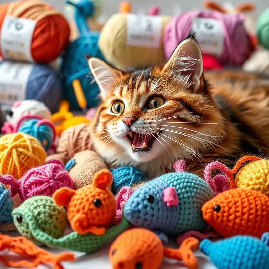 Yarn Overload: Choosing the Best Yarn for Your Crochet Cat Toys
