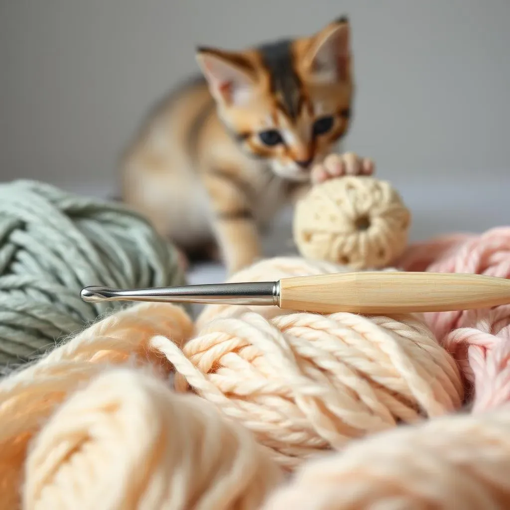 Yarn Overload: Choosing the Right Yarn for Your Crochet Cat Toy